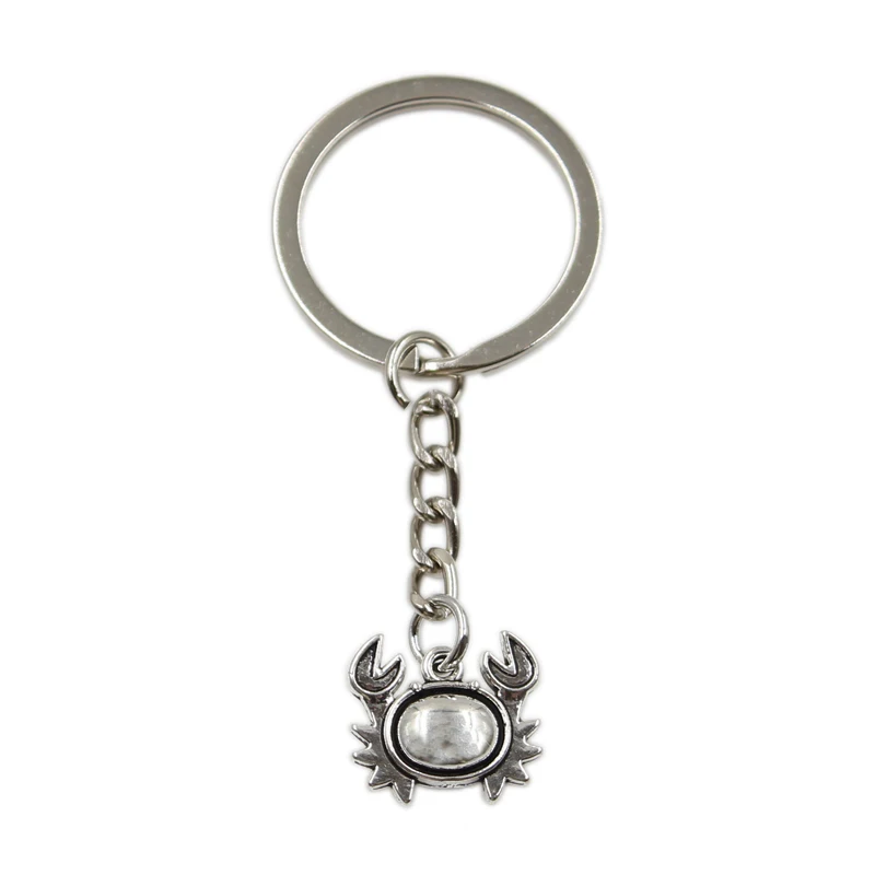 Заводская цена краб кулон брелок металлическая цепочка серебряный цвет мужской