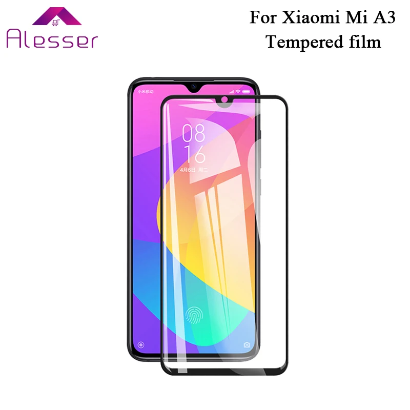 Закаленное стекло Alesser для Xiaomi Mi A3 CC9e пленка защиты экрана Противоударная сменная