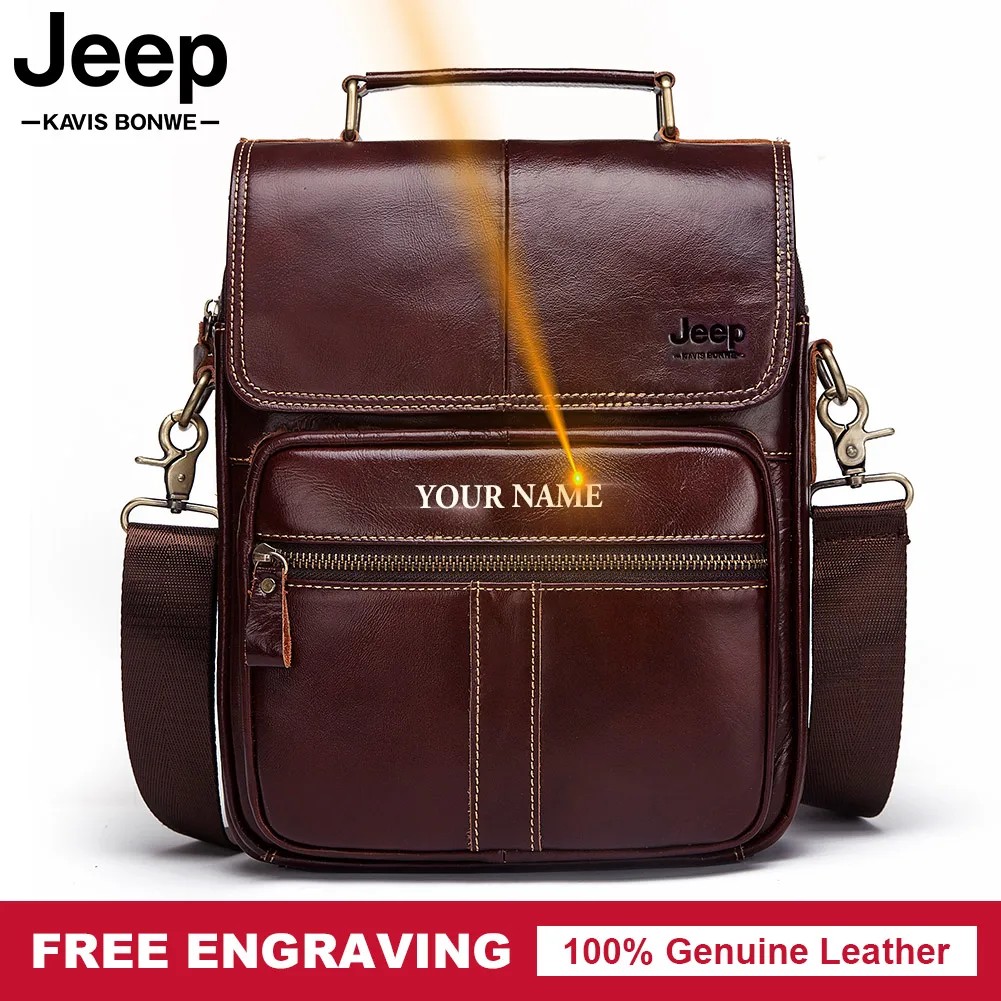 

Casual Men's Bag Genuine Leather Crossbody Bags for Men Messenger Bag Men Leather Designer Men's Shoulder Bags Male Handbag New