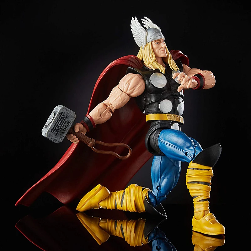 

Habro Marvel Comics 80th Anniversary Legends Series 6-inch Vintage Comic-Inspired Thor Collectible Action Figure Toys For Boys