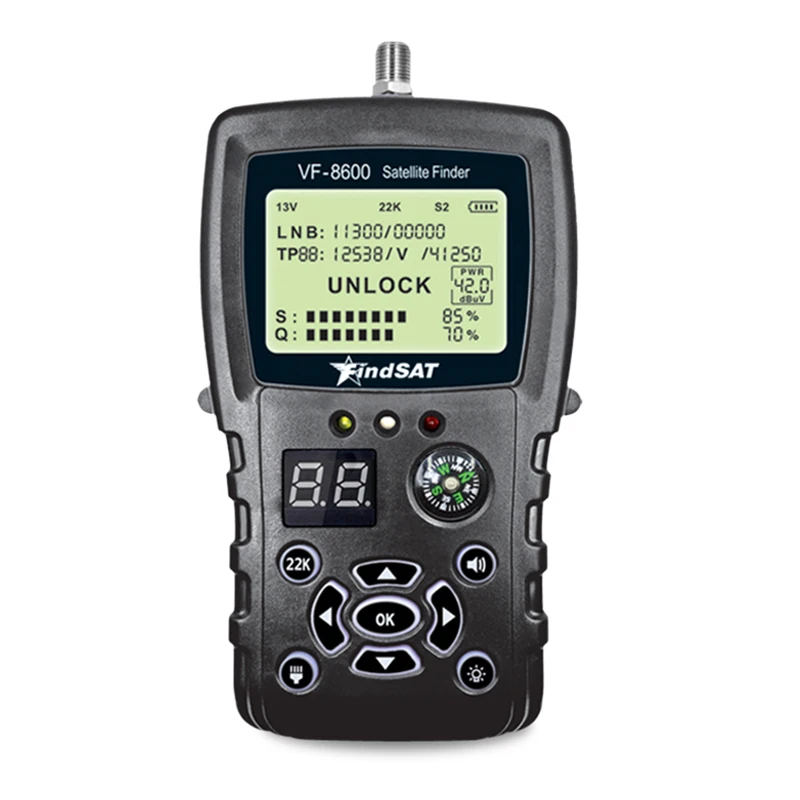 Спутниковый искатель с компасом для спутникового ТВ ресивера спутниковый полной