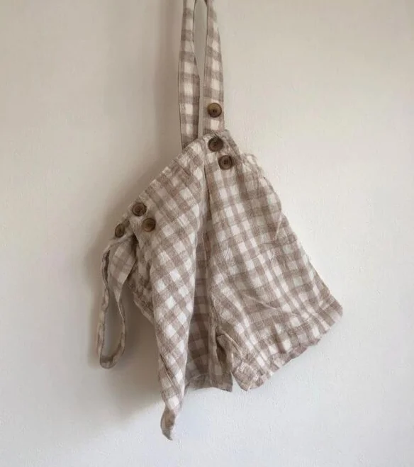 Новинка 2021 клетчатые шорты для мальчиков и девочек хлопковые осенние мягкие