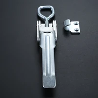 160mm hasp metal buckle catch lock cabinet boxes spring loaded latch toggle hasp for truck trailer body clamp lockable hasp