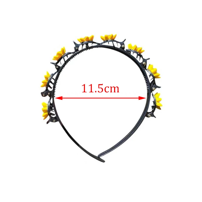 

New Children's Hair Band Girl's Lovely Fashion Acrylic Candy Color Flower Headbands Children's Hair Accessories Jewelry