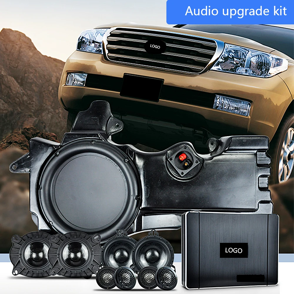 Обновленный комплект аудио для Toyota LAND CRUISER 200 качество звука без потерь Hi Fi
