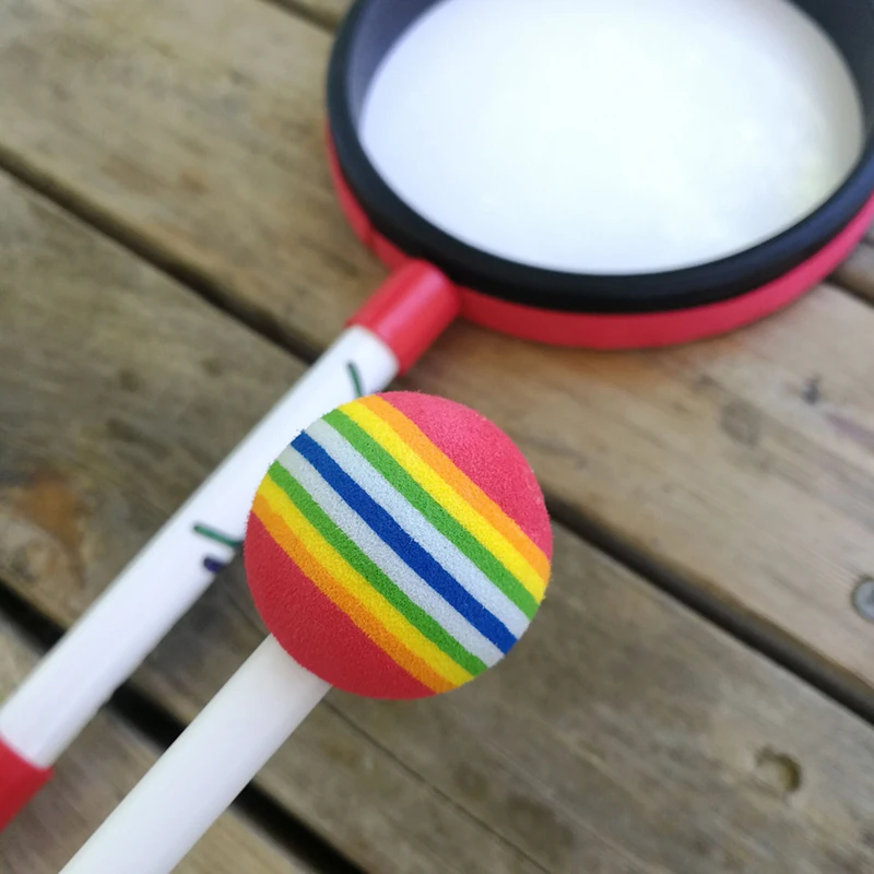 

Baby Education Drums Lollipop Drum Toy Children'S Music Percussion Instruments Kindergarten Toys Parent-Child Teaching Aids Gift