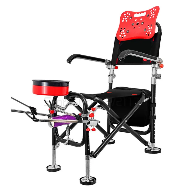 저렴한 낚시 의자 다기능 야생 낚시 의자 접는 휴대용 거짓말 테이블 낚시 의자 낚시 의자 의자