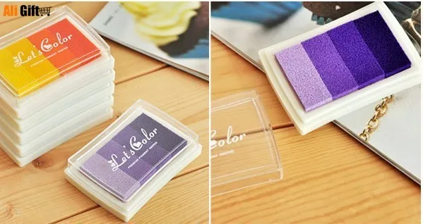 Inkpad 2021 Детские чернила на масляной основе с градиентом цвета для творчества