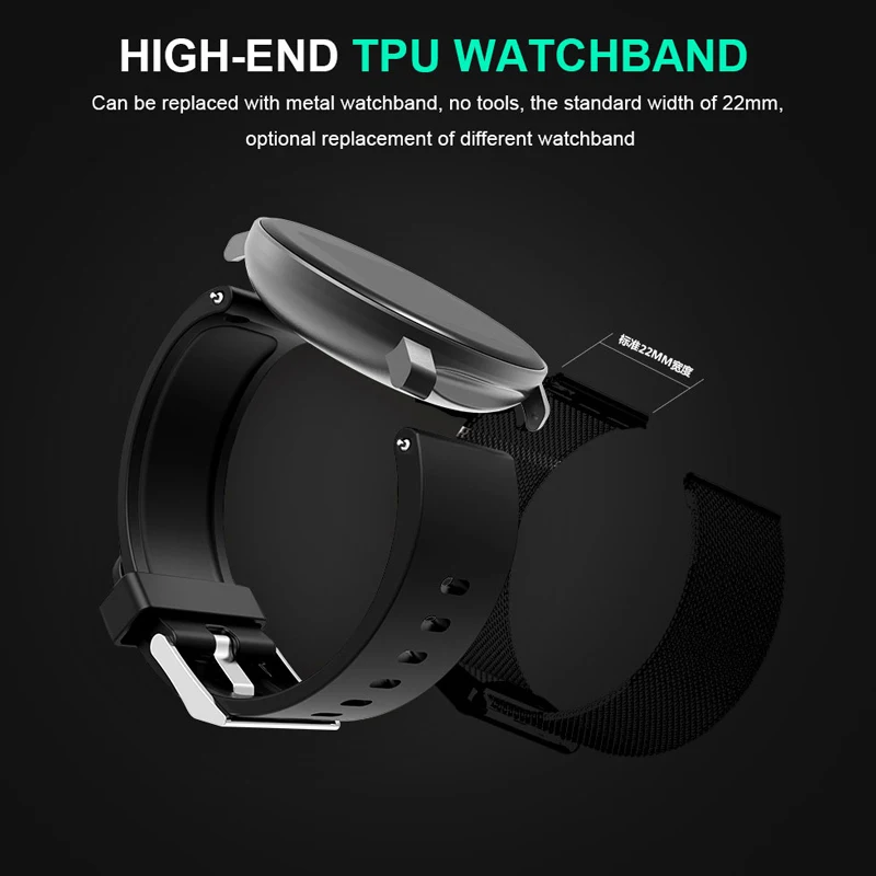 M31 мужские Смарт часы IP67 водонепроницаемые полностью сенсорные наручные