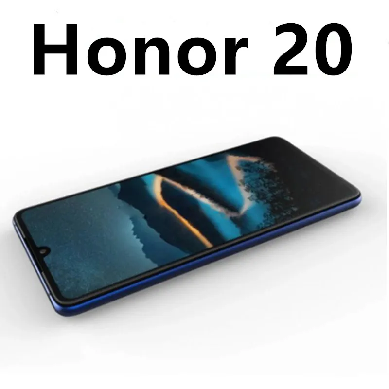 ИИ камера Honor 20 с глобальной прошивкой 4G LTE мобильный телефон 48 Мп + 32 МП Kirin 980