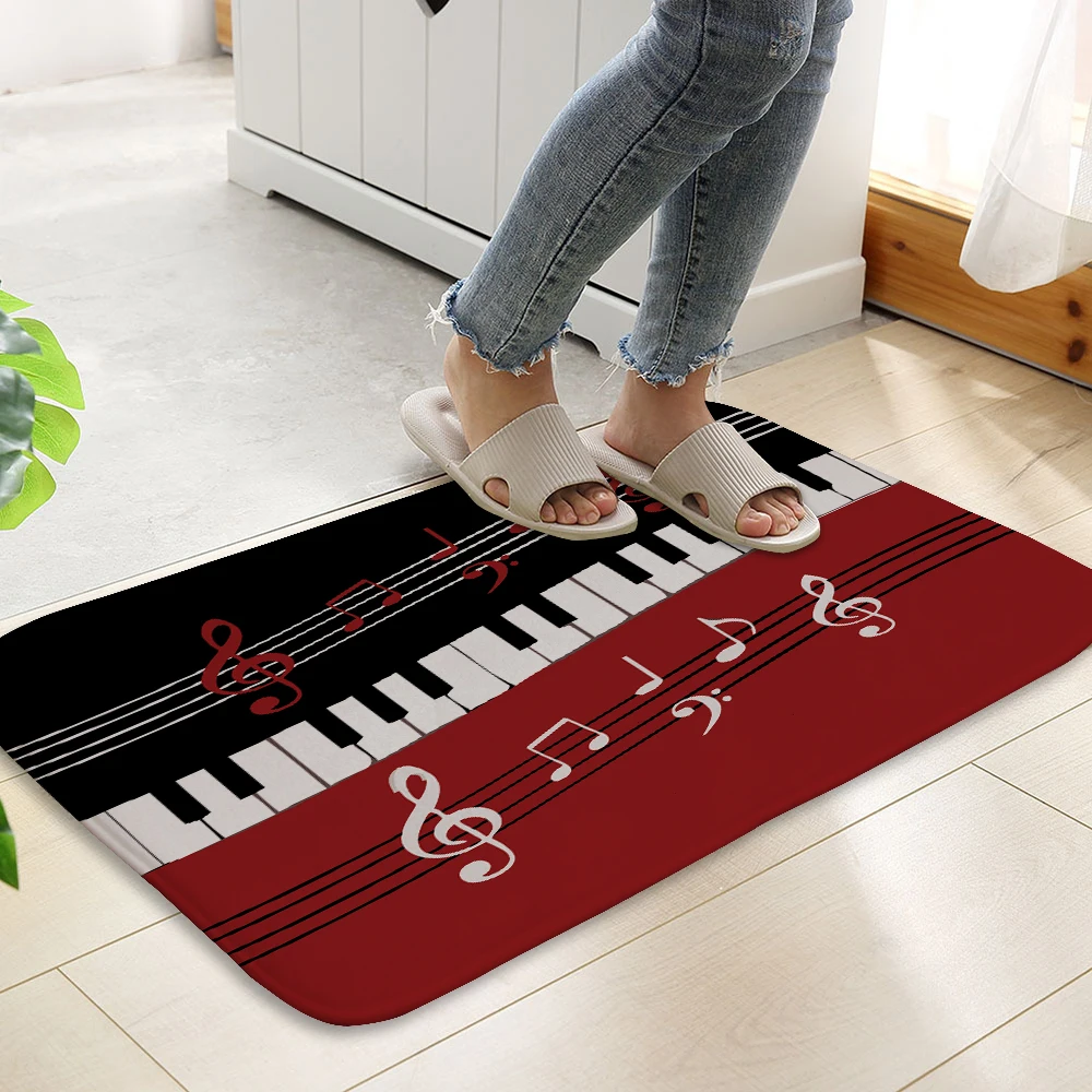 Silstar Tex музыкальные дверные коврики для пианино простой стиль противоскользящий