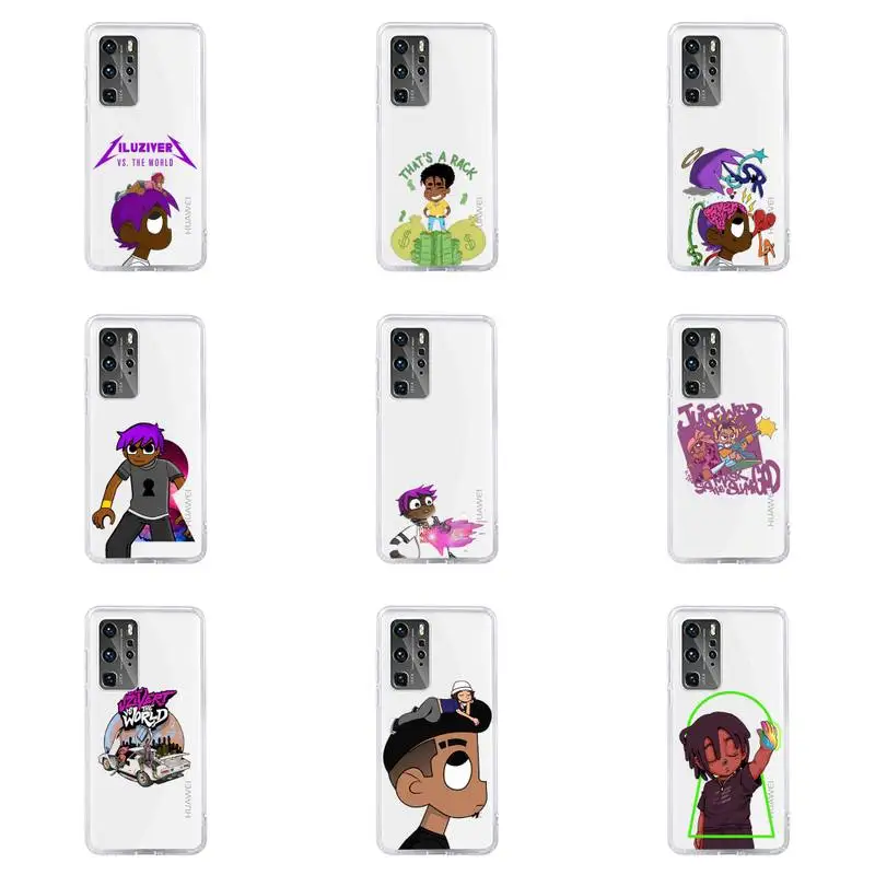 

Lil Uzi Vert Eternal Atake Rapper Phone Case For Huawei P40 P30 P20 Mate Honor 10i 30 20 i 10 40 8x 9x Pro Lite Transparent