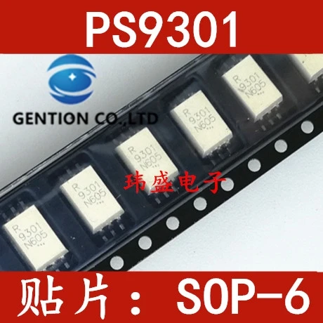 

10PCS PS9301 SOP R9301 R SOP 9301-6 light coupling in stock 100% new and original