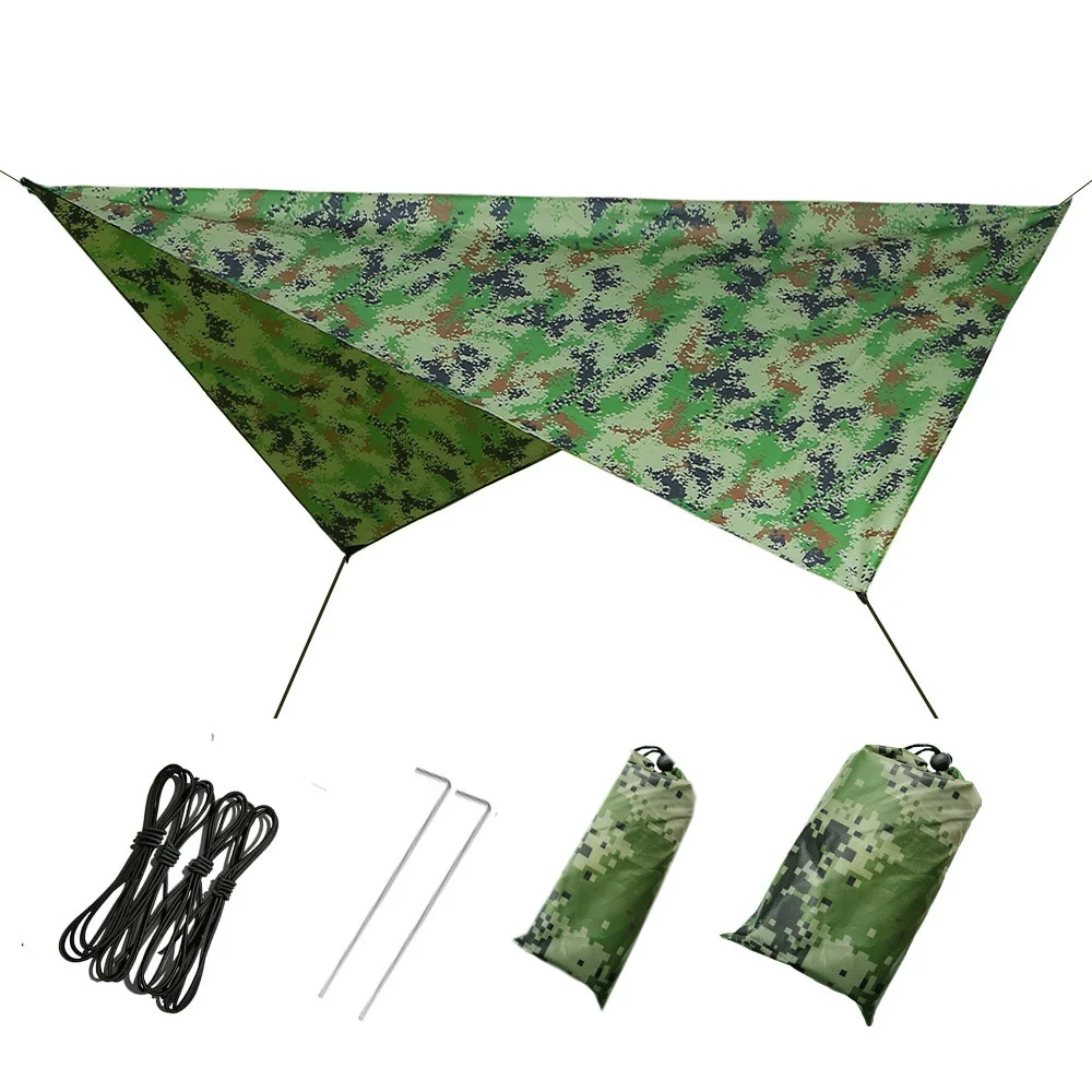 

Waterproof Sun Shelter Canopy Triangle Sunshade Cloth Sail Awning Outdoor Canopy Garden Camping Ground Mat