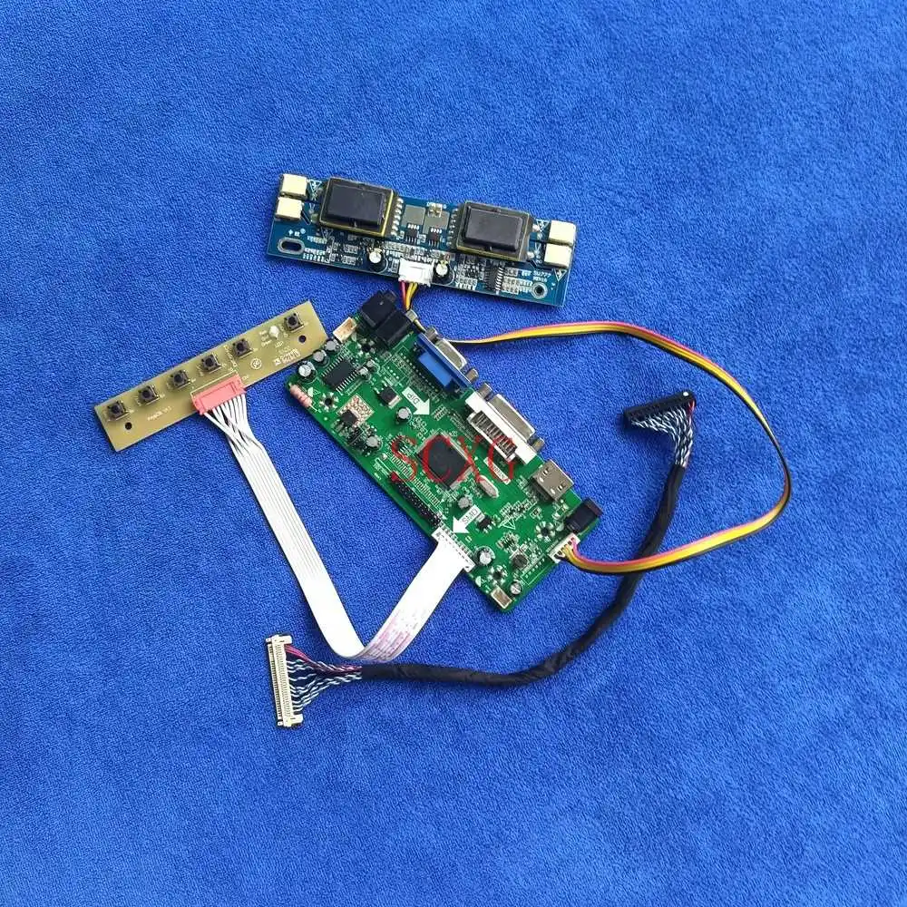 

30 Pin LVDS 1280*1024 For HSD190ME12/HSD190ME13/HSD190MEN3 HDMI-compatible VGA DVI MNT68676 drive card 4CCFL DIY Kit LCD monitor