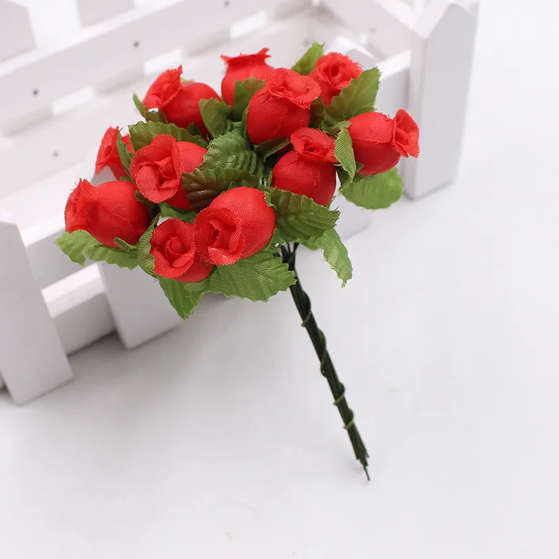 Искусственная Роза недорогой неувядающий букет цветов для дома настольное