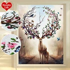 Алмазная вышивка по номерам 5D, алмазная вышивка по номерам, 5D, олень Из алмазной вышивки