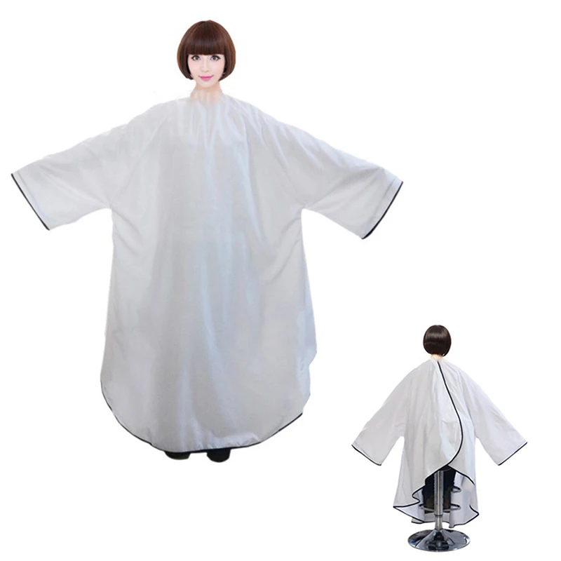 

Black/White Hairdressing Cape Professional Hair-Cut Salon Cloth Wrap Protect Gown Apron Waterproof Cutting Gown Hair Cloth Wrap