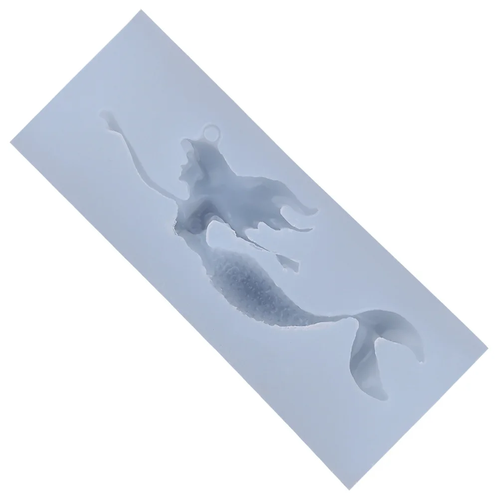 

3D Mermaid Silicone Mold Kitchen Baking Cake Tools Bakeware Fondant Pastry Soap Silicone Moulds Cake Decorating Tools