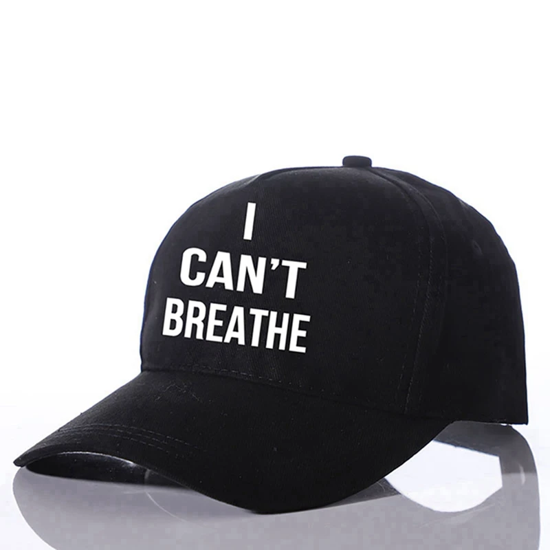 

Baseball Cap Quick I can't breathe Drying Snapback Cotton Sun Hats Headwear Outdoor Sports Wear With Adjustable Back Closure
