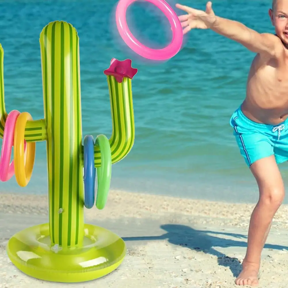 Juguete interactivo para piscina, juguete creativo, el&aacute;stico y encantador, juego interactivo de Cactus para fiesta, 5 unids/set por Set, 2021-3