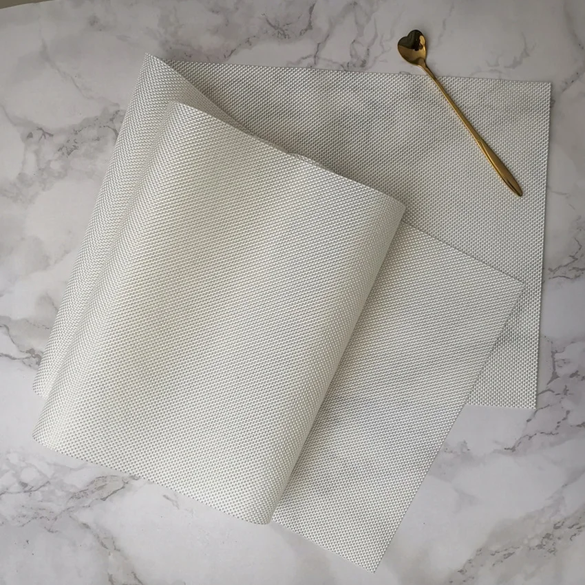 

Weave Table Runner Modern Dining Table Mat Non-slip Pad Waterproof Placemat for Home Kitchen Table Decororation camino de mesa