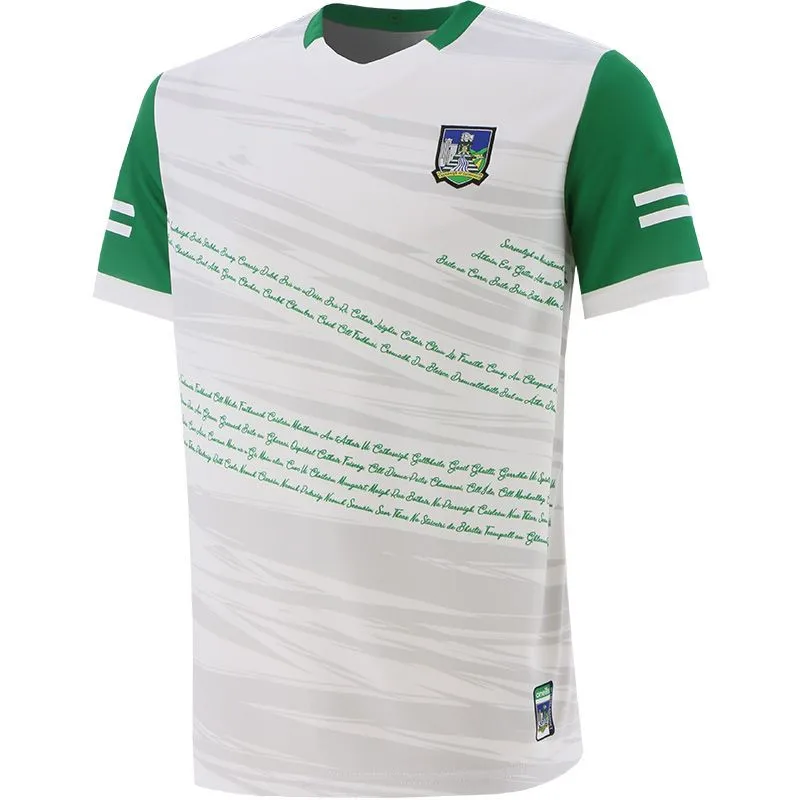 Классическое имя и номер 2021 2022 Limerick GAA 2 полоса празднование дома вратарь Джерси