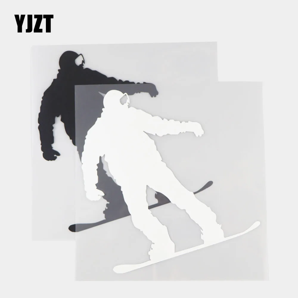 YJZT 18 0 × см креативная и изысканная виниловая наклейка с изображением снежного