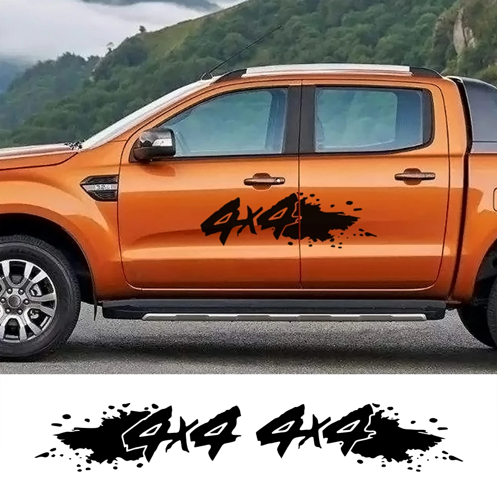 Декоративные наклейки для багажника 4x4 Ford Ranger Raptor Isuzu Dmax Nissan NAVARA Toyota Hilux AmArok