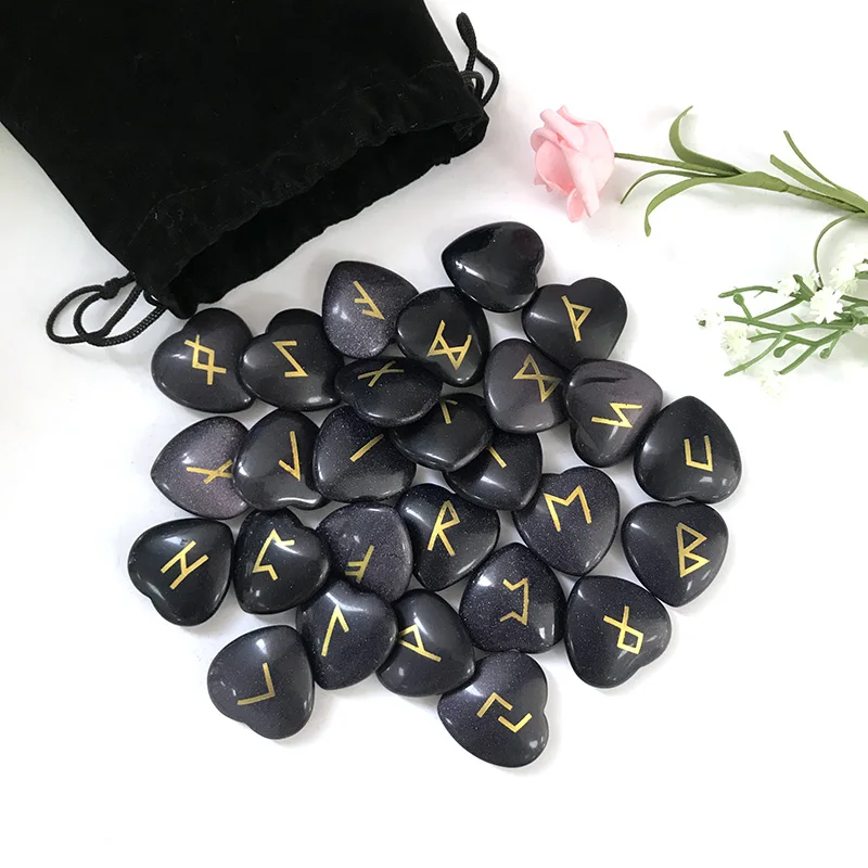 A Futhark Runes 2016 Lapis гравировка лечения гадания камень 25 шт. набор TP|Камни| |