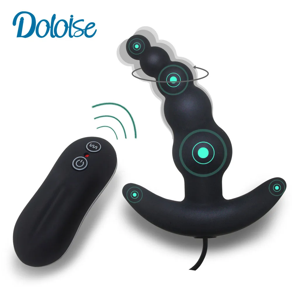 Вибрационный Анальная пробка массажер простаты гей Анальные Секс игрушки