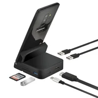 Док-станция для телефона 8 в 1, док-станция с USB C на HDMI, зарядный комплект для Samsung
