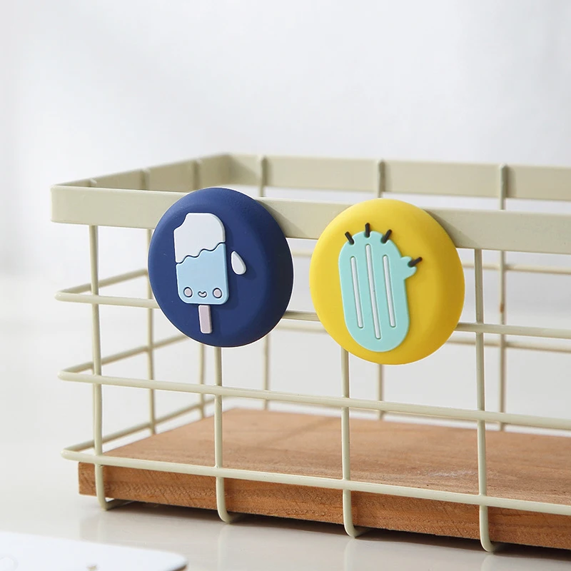 Милый мультяшный магнит на холодильник из смолы аксессуары для украшения дома