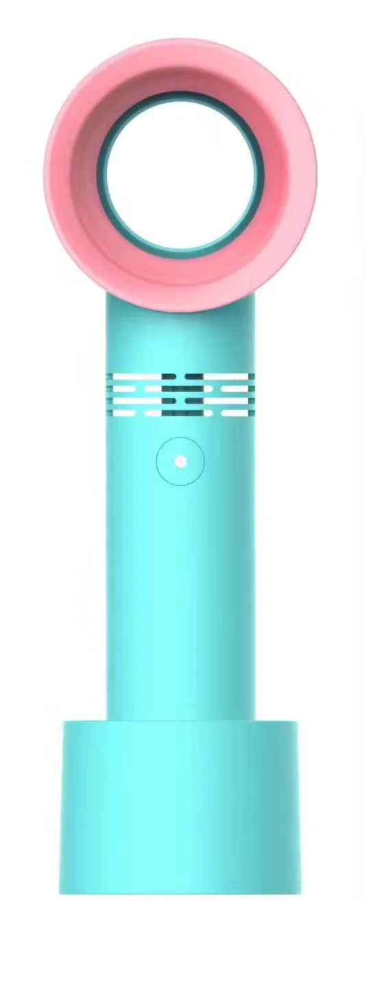 

Korea Portable Mini Leafless Fan Handheld Creative Charging Fan Gift Customized Logo