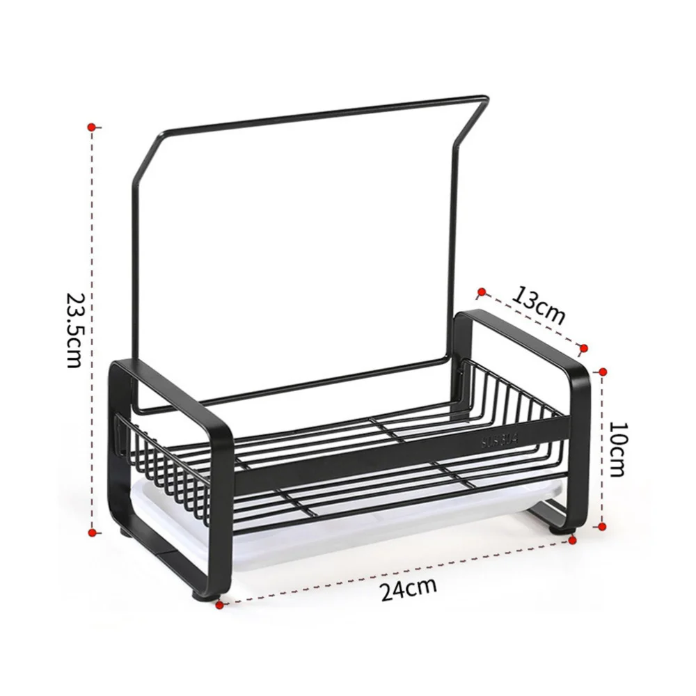 

1pc Storage Rack Draining Sink Holder Kitchen Hanging Rack Kitchen Accessory