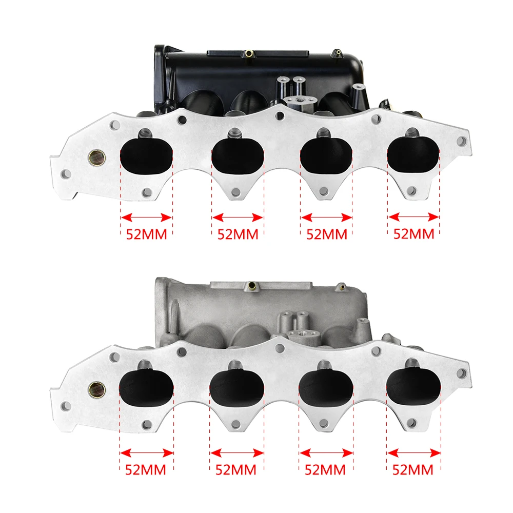LZONE-Впускной коллектор для 99-00 Honda Civic 92-01 Acura Integra алюминиевый литой впускной