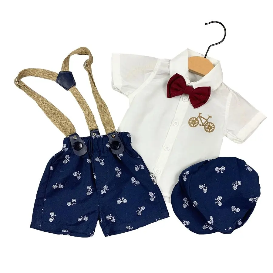 

Bicycle Printed Hat Laci 3'l Short Sleeve Slopet Suit