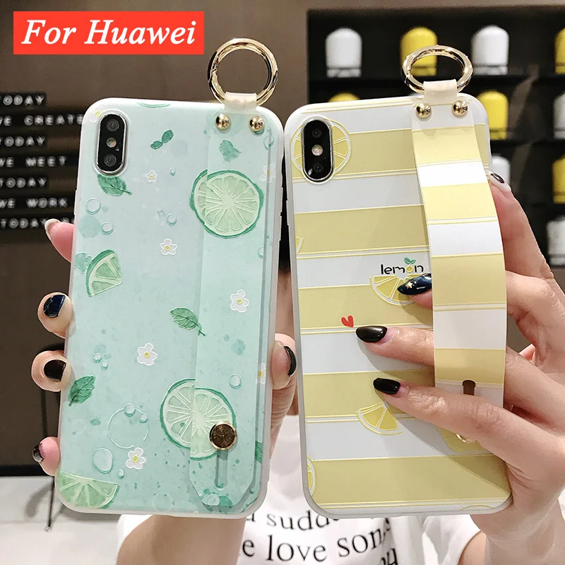 Чехол с рисунком лимона для Huawei P30 Pro P20 Lite Mate 20 P Smart Plus|Бамперы| |