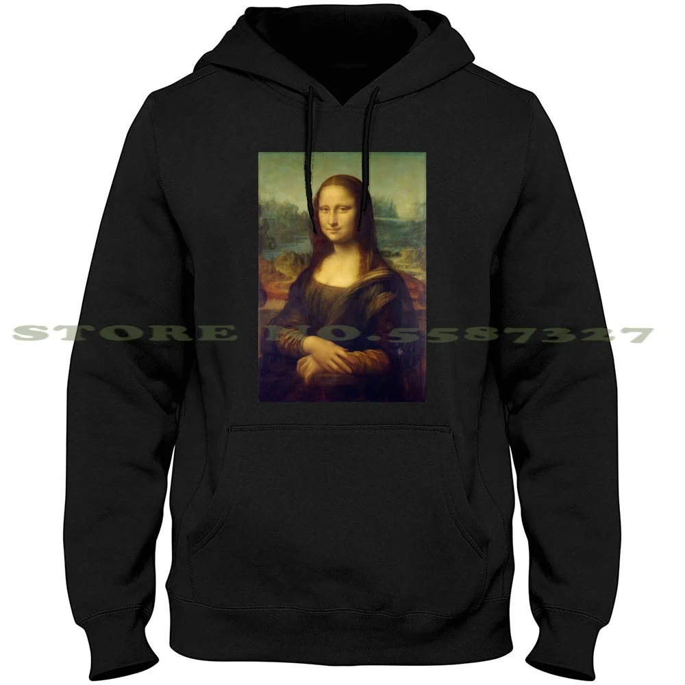 

Classic Art - Mona Lisa - Leonardo Da Vinci Streetwear Sport Hoodie Sweatshirt Classic Mona Lisa Leonardo Da Vinci Classic Art