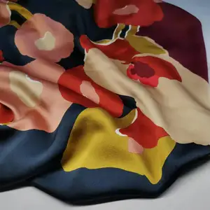 Блестящее шифоновое платье, женский шарф из полиэстера, Женский материал для пижамы, юбки