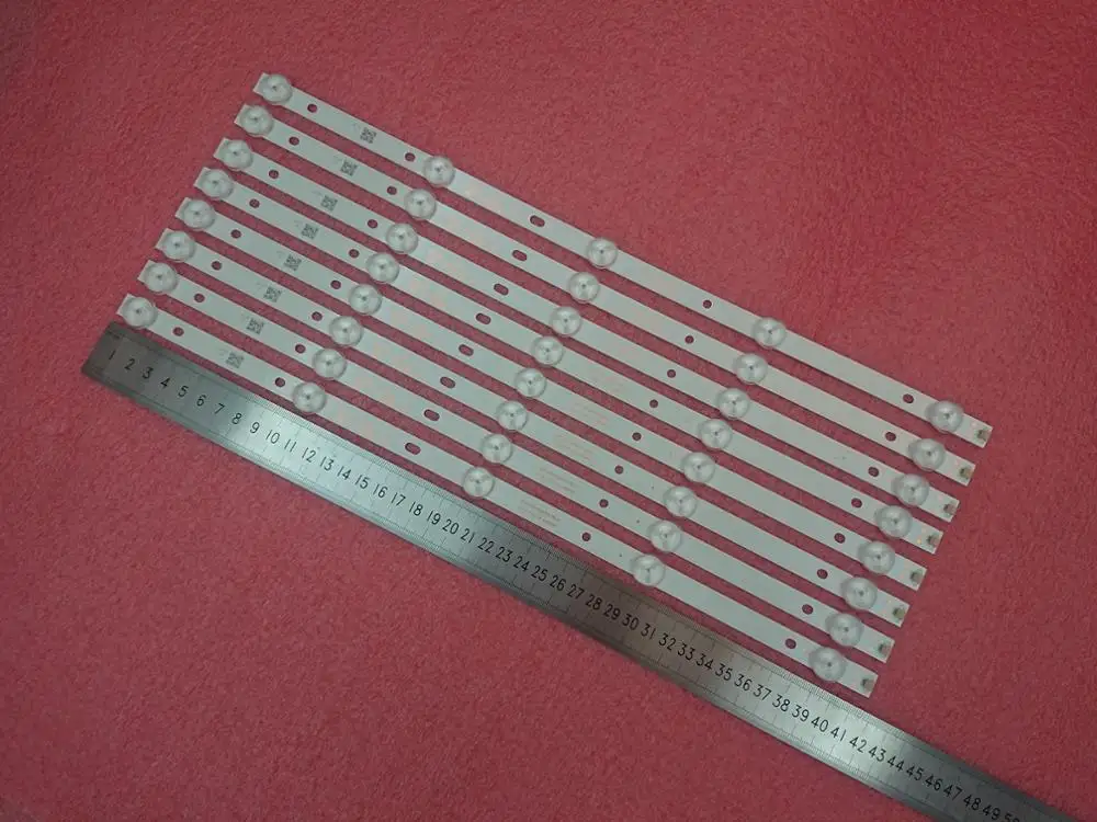 

80 PCS/lot LED Backlight strip for 43PFT4001 43PFT6100S 43PHT4001 43PFF5459 42PUF6052 TH-43C500C K420WD7 4708-K420WD-A3213K01