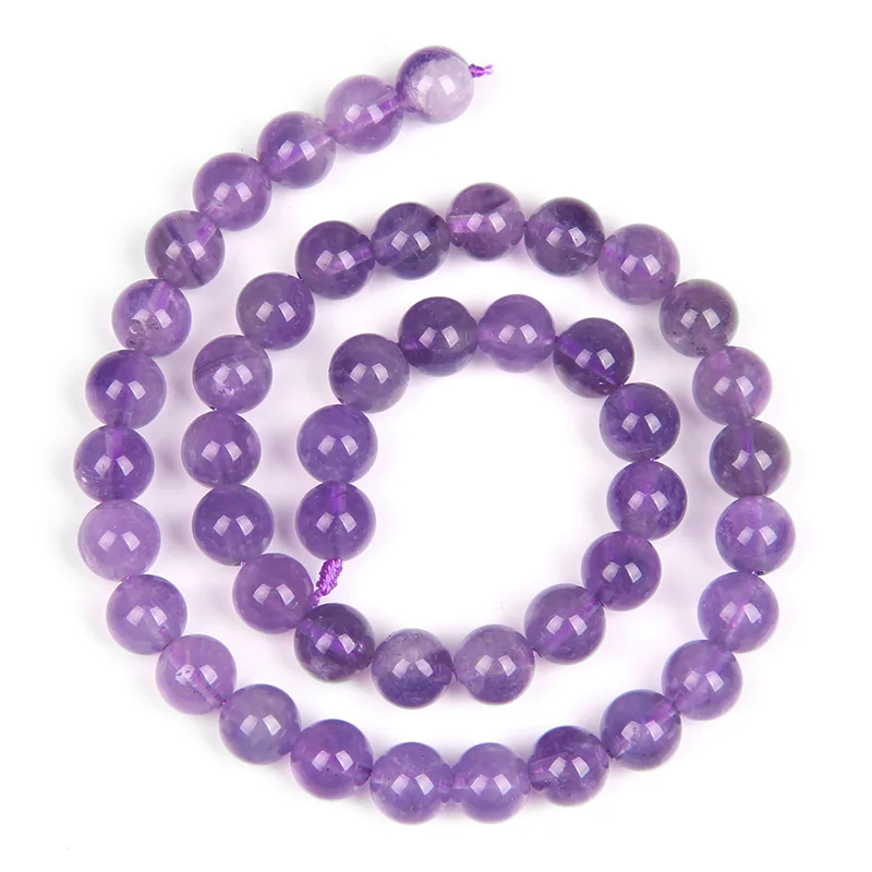 

Natural Round Charoite Amethysts Beads Purple Crystal Gem Quartz Stone Loose Beads For Jewelry Making Diy Bracelet 4/6/8/10/12mm