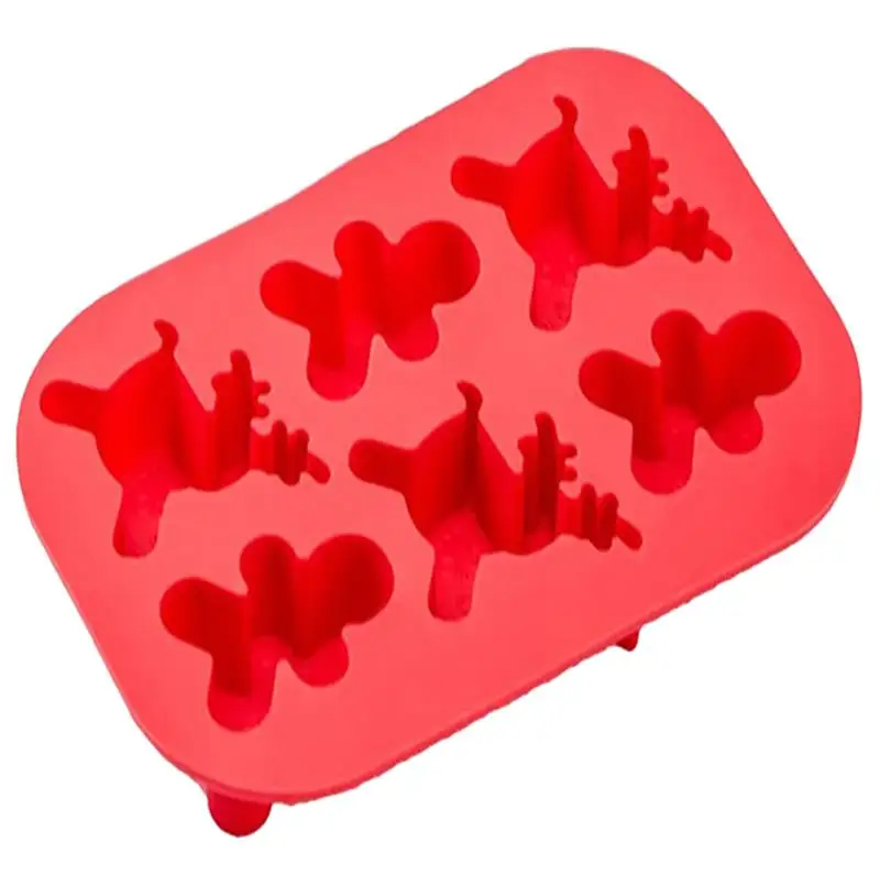 

DIY Christmas Fondant Mold Non-Stick Fondant Jelly Candy Decorative Mould Silicone 3D Cake Baking Tools Kitchen Supplies