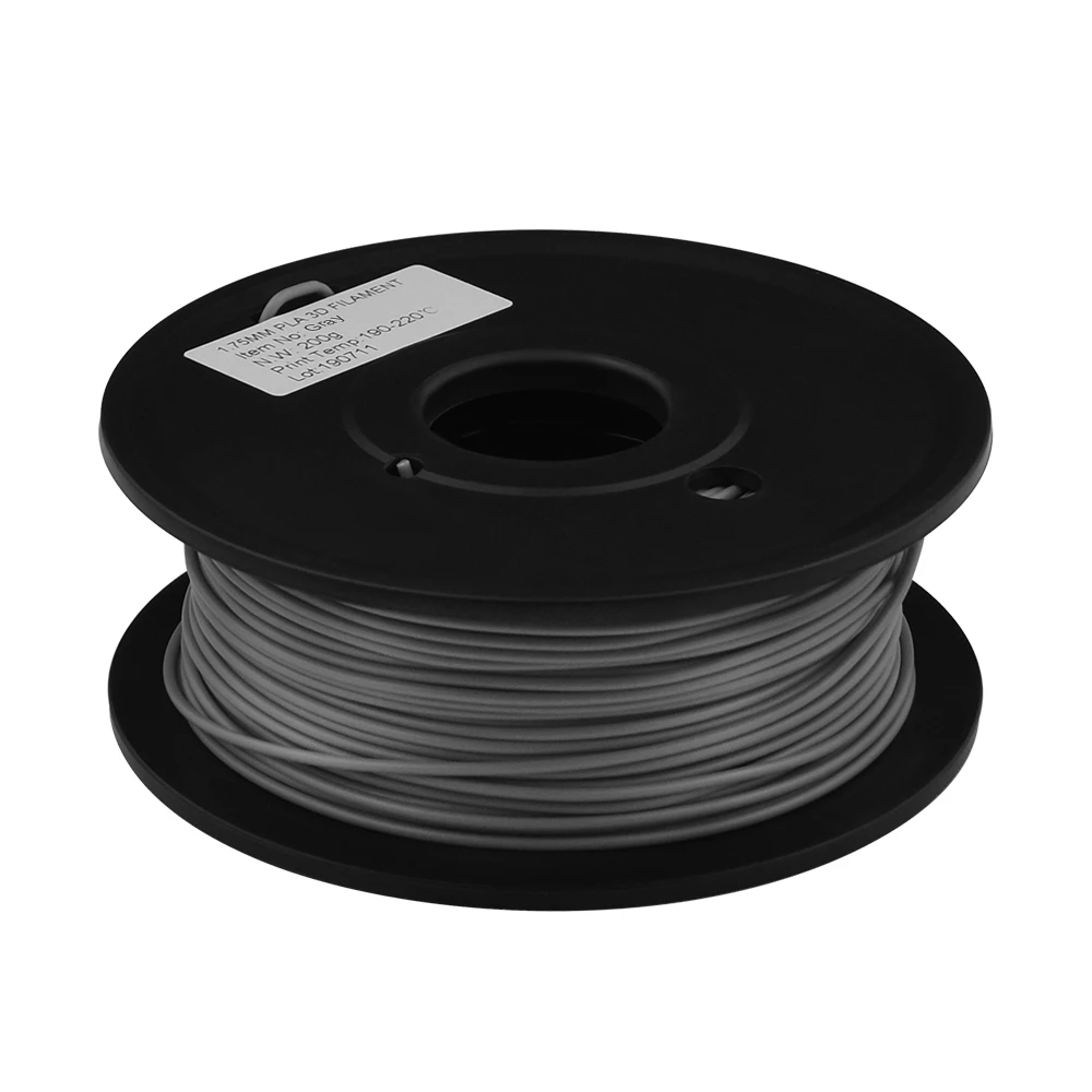 Нить для 3d принтера, много цветов на выбор, PLA 1,75 мм, для MakerBot RepRap, пластиковые резиновые расходные материалы, материал 0,2/кг, 58 метров