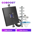 GOBOOST GSM повторитель 900 Сотовая связь усилитель сигнала GSM 900 МГц 2G ЖК-дисплей Дисплей для мобильных телефонов Сотовая связь антенный усилитель сигнала