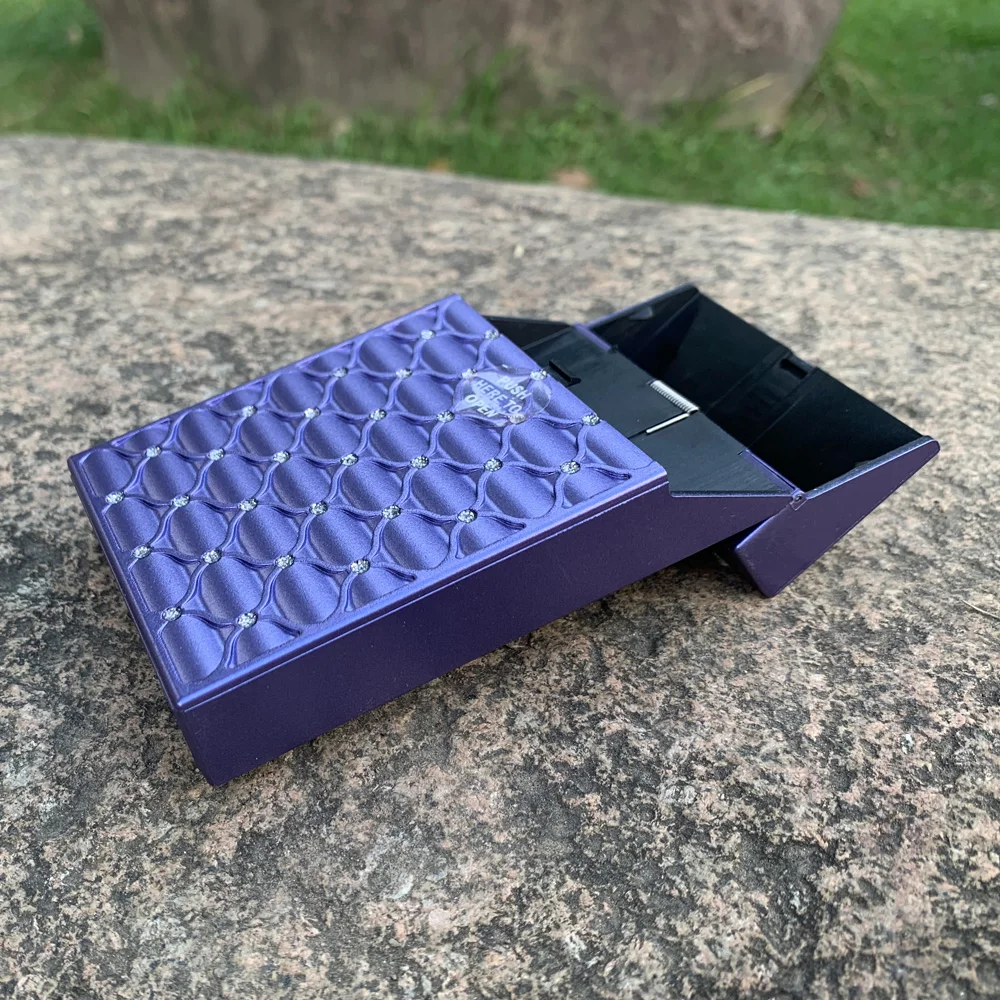 Тонкий пластиковый чехол HORNET для сигарет 112 мм * 63 30 тонких держатель жесткий