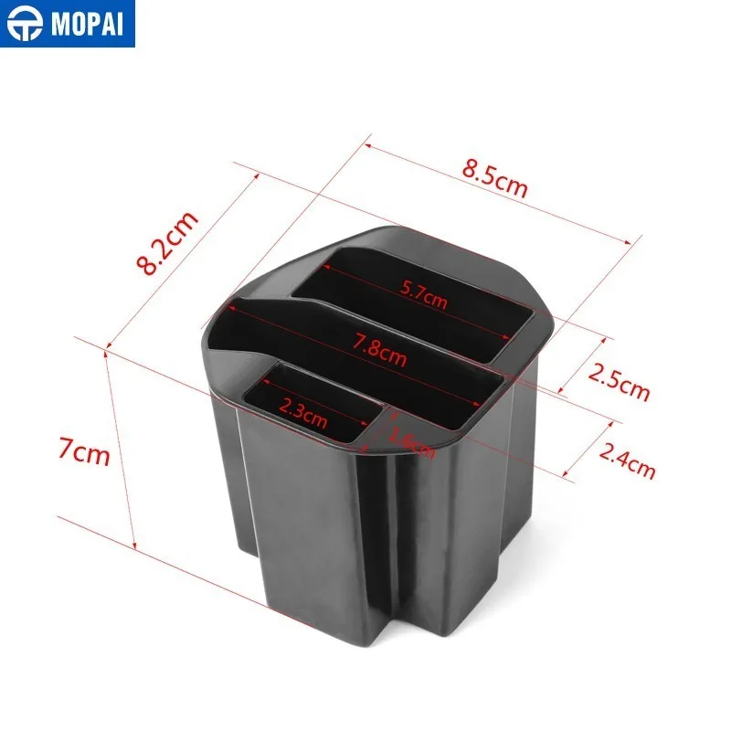 MOPAI укладка Tidying для Jeep Wrangler JL держатель чашки Copilot подлокотник ручка коробка