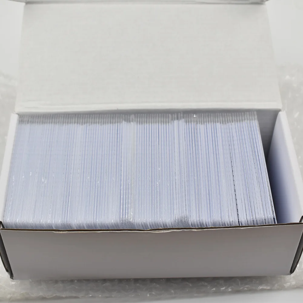 200pcs/lot nfc 1k S50 Blank card thin pvc Card RFID 13.56MHz ISO14443A IC Smart Fudan Chips Waterproof | Безопасность и защита