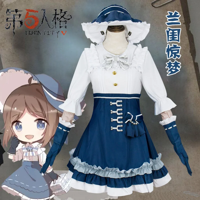 

Hot Game Identity V Cosplay Costume Set Gardener Emma Woods Boudoir Dream Cosplay Halloween Carnival Party Cos Costumes