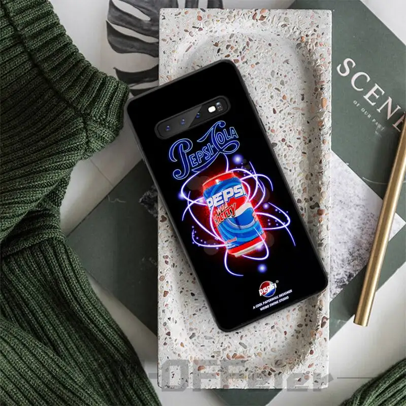 Модный чехол с логотипом Pepsis чехлы для samsung galaxy A10 A20 A30S A40 A50 A51 A70 A71 note 8 9 10 |